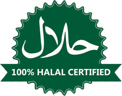 100% Halal Certified